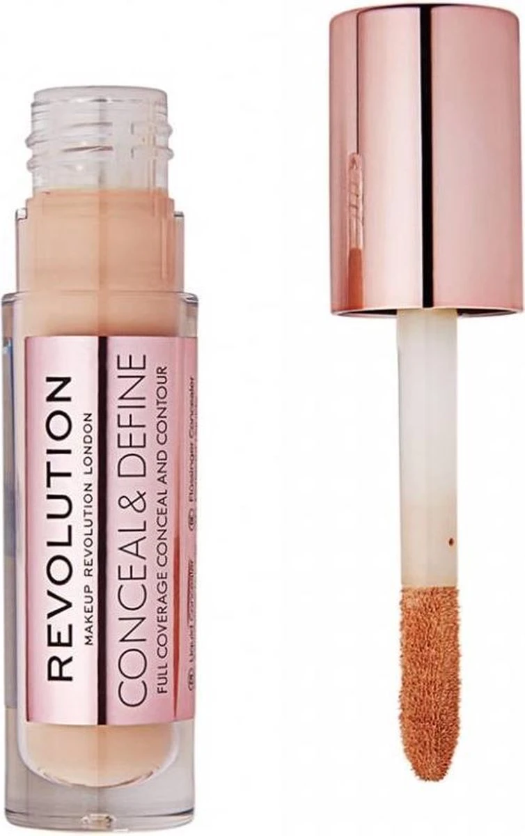 Makeup Revolution - Conceal & Define Concealer C10 3 Makeup Revolution - Conceal & Define Concealer C10 - Afbeelding 3