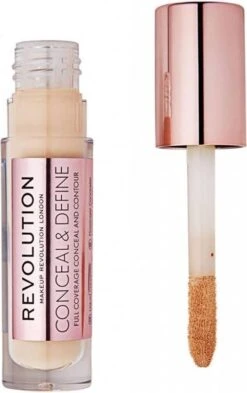 Makeup Revolution - (Conceal & Define Concealer) 3.4 Ml Odstín C5 - -Glam Make-up Verkoop 754x1200