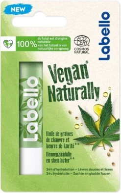 Labello Vegan Naturally Hennepzaadolie Lippenbalsem -Glam Make-up Verkoop 754x1200 3