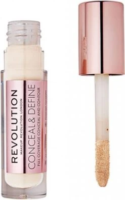 Makeup Revolution - Conceal & Define Concealer C1 -Glam Make-up Verkoop 755x1200