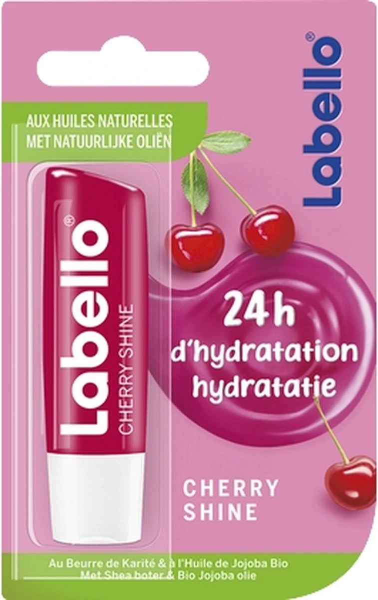 Labello Cherry Shine - Lippenbalsem 1 Labello Cherry Shine - Lippenbalsem