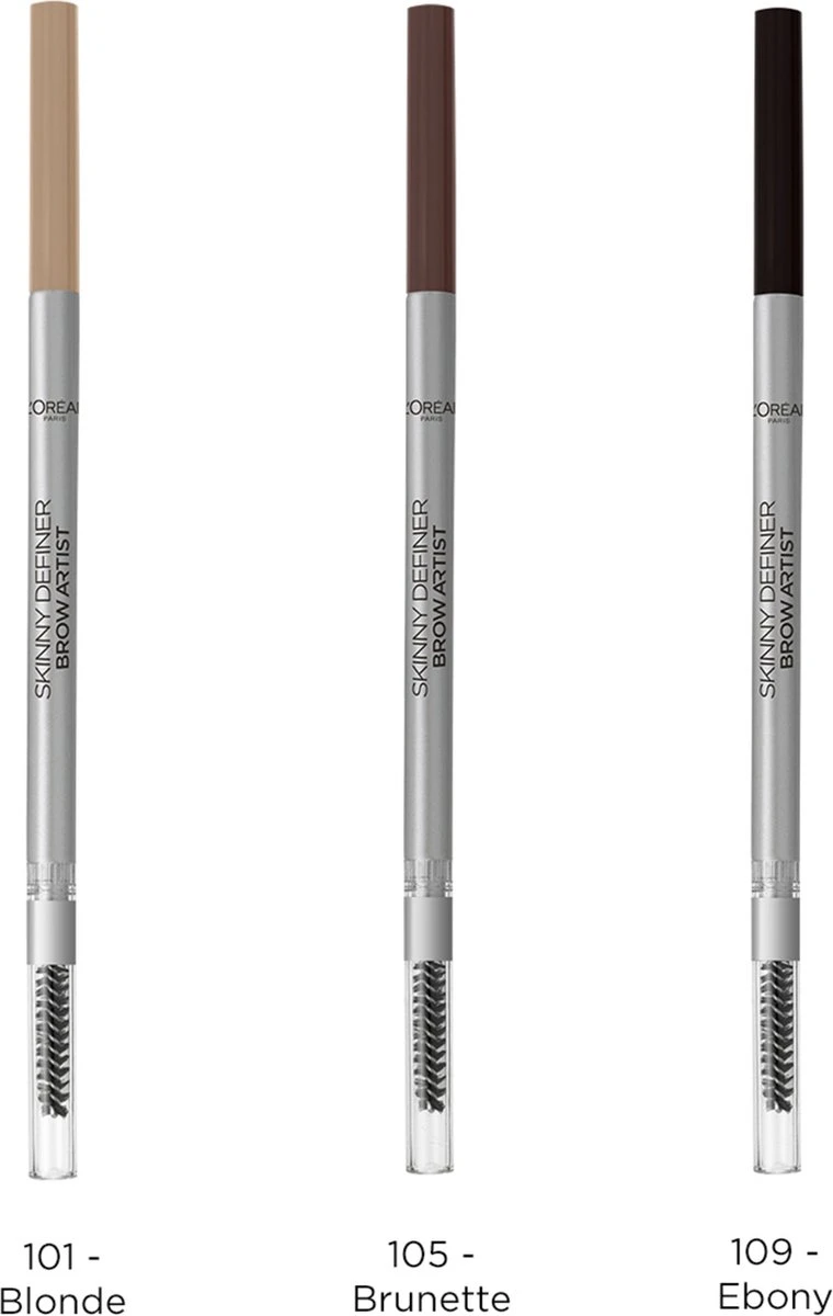 L’Oréal Paris Brow Artist Skinny Definer Wenkbrauwpotlood - 101 Blonde - Ultradun 8 L’Oréal Paris Brow Artist Skinny Definer Wenkbrauwpotlood - 101 Blonde - Ultradun - Afbeelding 8