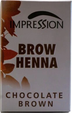 Impression Henna Wenkbrauwverf | Chocolade Bruin | Chocolate Brown | Chocolat Brun | Brow Henna | Goed Voor Meer Dan 20 Behandelingen -Glam Make-up Verkoop 763x1200 3