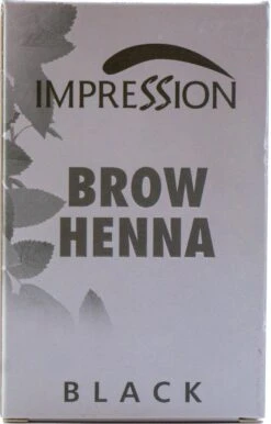Impression Henna Wenkbrauwverf | Zwart | Black | Noir | Brow Henna | Goed Voor Meer Dan 20 Behandelingen 11 Impression Henna Wenkbrauwverf | Zwart | Black | Noir | Brow Henna | Goed Voor Meer Dan 20 Behandelingen -Glam Make-up Verkoop 768x1200 2