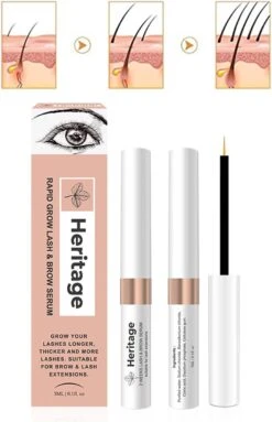 Heritage Wimperserum Rapid Grow Geschikt Voor Wimperextensions Olievrije. Naturel Ingrediënten - Oil Free Lash Serum Suitable For Lash Extensions Wearer 6 Heritage Wimperserum Rapid Grow Geschikt Voor Wimperextensions Olievrije. Naturel Ingrediënten - Oil Free Lash Serum Suitable For Lash Extensions Wearer -Glam Make-up Verkoop 774x1200 4
