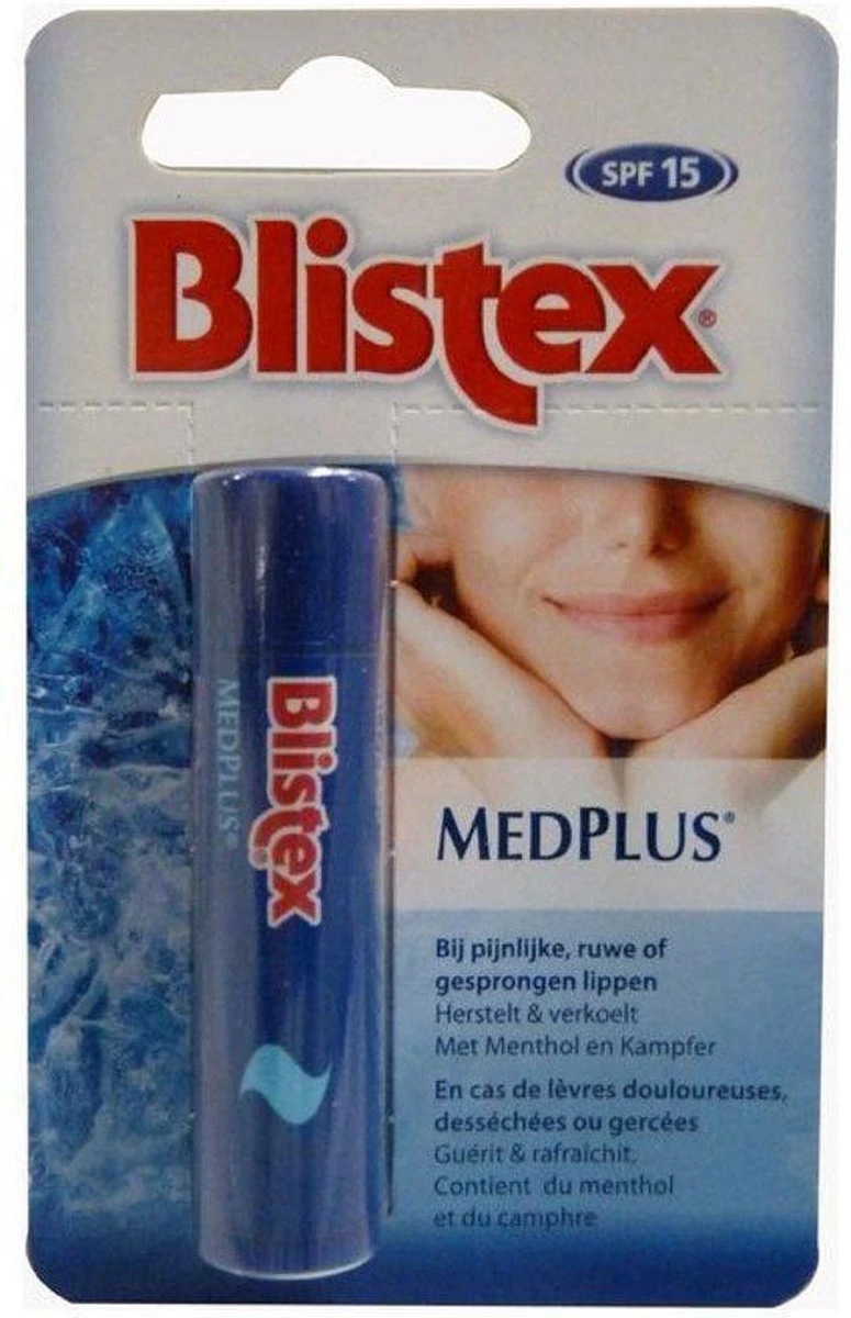 Blistex MedPlus Stick - 4,25 Gr - Lippenbalsam 10 Blistex MedPlus Stick - 4,25 Gr - Lippenbalsam - Afbeelding 10
