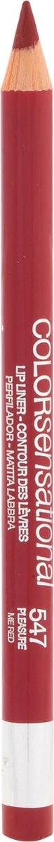 Maybelline Color Sensational - 547 Please Me Red - Rood - Lippenpotlood 4 Maybelline Color Sensational - 547 Please Me Red - Rood - Lippenpotlood - Afbeelding 4