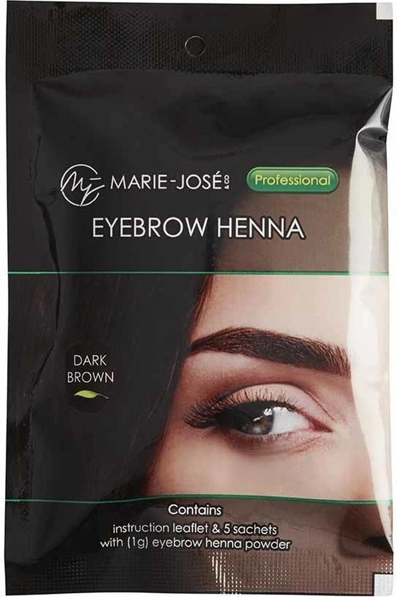 Henna Wenkbrauwverf Donkerbruin | Henna Brows |Geschikt Voor Minstens 25 Toepassingen 1 Henna Wenkbrauwverf Donkerbruin | Henna Brows |Geschikt Voor Minstens 25 Toepassingen