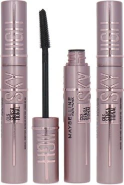 3x Maybelline Lash Sensational Sky High Mascara Very Black - Zwart 12 3x Maybelline Lash Sensational Sky High Mascara Very Black - Zwart -Glam Make-up Verkoop 803x1200 2