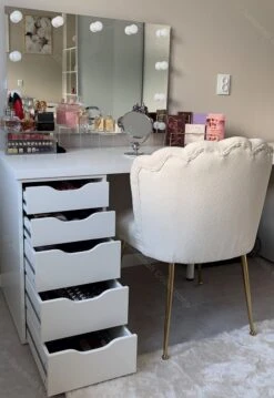 Jumanah® Collections "Sorted" - Large - Set A - Make Up Organizer Ladeverdeler Transparant Acryl- Ikea Alex 5 Ladeblok 12 Jumanah® Collections "Sorted" - Large - Set A - Make Up Organizer Ladeverdeler Transparant Acryl- Ikea Alex 5 Ladeblok -Glam Make-up Verkoop 825x1200 9