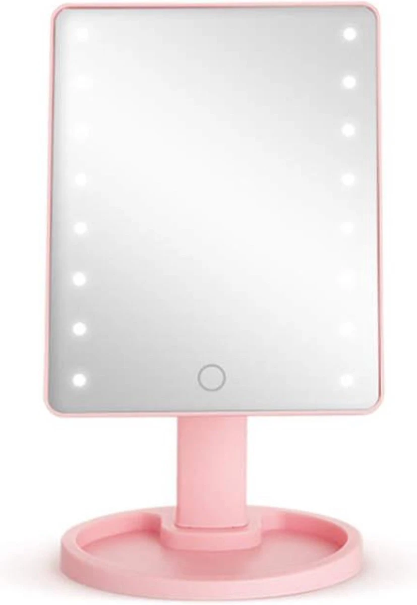 ECCEB - Make Up Spiegel - Led Verlichting - Cosmetica Spiegel - Verstelbaar 1 ECCEB - Make Up Spiegel - Led Verlichting - Cosmetica Spiegel - Verstelbaar