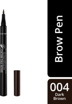 Rimmel London Brow Pro Micro Pen - 004 Dark Brown 16 Rimmel London Brow Pro Micro Pen - 004 Dark Brown -Glam Make-up Verkoop 835x1200 2