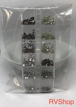 Nagel Decoratie Set - 12 Verschillende Vormen - 3D Glitter Nagel - Nagels - Decoratie - Bling Bling - Zilver - Parelmoer - Gratis Verzending - Nagelset - Nagelstickers - Diamant - Nagel Decoratie - Nail Art -Glam Make-up Verkoop 848x1200 1