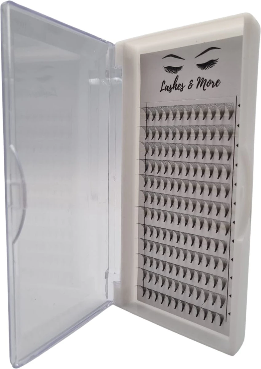 Lashes & More - Nepwimpers - 10D 11mm 0.05 D Krul - Pre-Made Volume Fans – Russian Volume – Pre-Made Fans- Wimperextensions – Wimper Extensions - Verkrijgbaar In Lengte 9mm Tot 15mm 1 Lashes & More - Nepwimpers - 10D 11mm 0.05 D Krul - Pre-Made Volume Fans – Russian Volume – Pre-Made Fans- Wimperextensions – Wimper Extensions - Verkrijgbaar In Lengte 9mm Tot 15mm