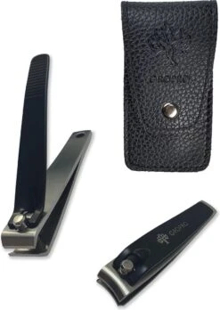 Gropro Nagelknippers - Zwart - Nagelknipper Set - Nagelknipper Groot En Klein 12 Gropro Nagelknippers - Zwart - Nagelknipper Set - Nagelknipper Groot En Klein -Glam Make-up Verkoop 852x1200