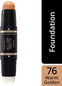 Max Factor Foundation Stick Facefinity All Day Matte Panstik 76 Warm Golden -Glam Make-up Verkoop 863x1200