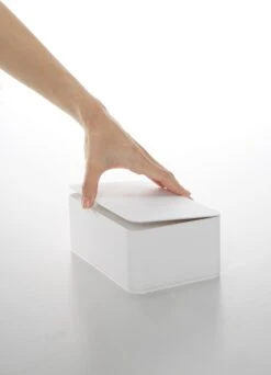 Yamazaki Bakje Voor Vochtige Doekjes - Wit - Met Deksel 28 Yamazaki Bakje Voor Vochtige Doekjes - Wit - Met Deksel -Glam Make-up Verkoop 867x1200 2