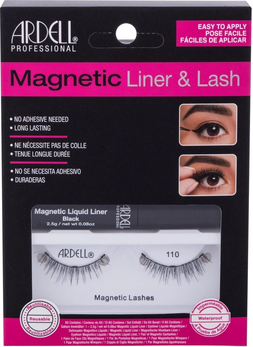 Ardell Magnetic Liquid Eyeliner & Lash - 110 6 Ardell Magnetic Liquid Eyeliner & Lash - 110 - Afbeelding 6