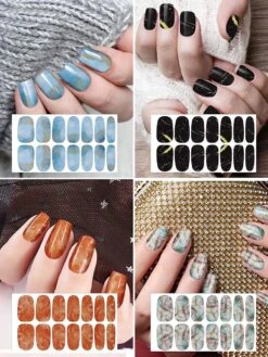 GUAPÀ® Nagelstickers & Nail Wraps - Nail Art - Nagel Folie - Kerst Stickers - Nagelstickers Kerst - Nagellak Stickers - 22 Nail Art Stickervellen -Glam Make-up Verkoop 900x1200 3