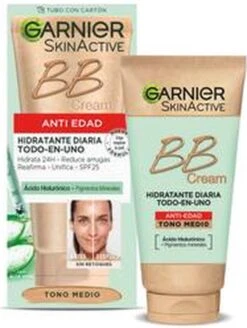 Garnier - SKIN NATURALS BB CREAM Anti-ageing Medium 50 Ml -Glam Make-up Verkoop 904x1200