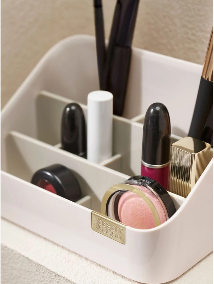 Joseph Joseph Make-up Display - Beige - Sorteervakken 7 Joseph Joseph Make-up Display - Beige - Sorteervakken - Afbeelding 7