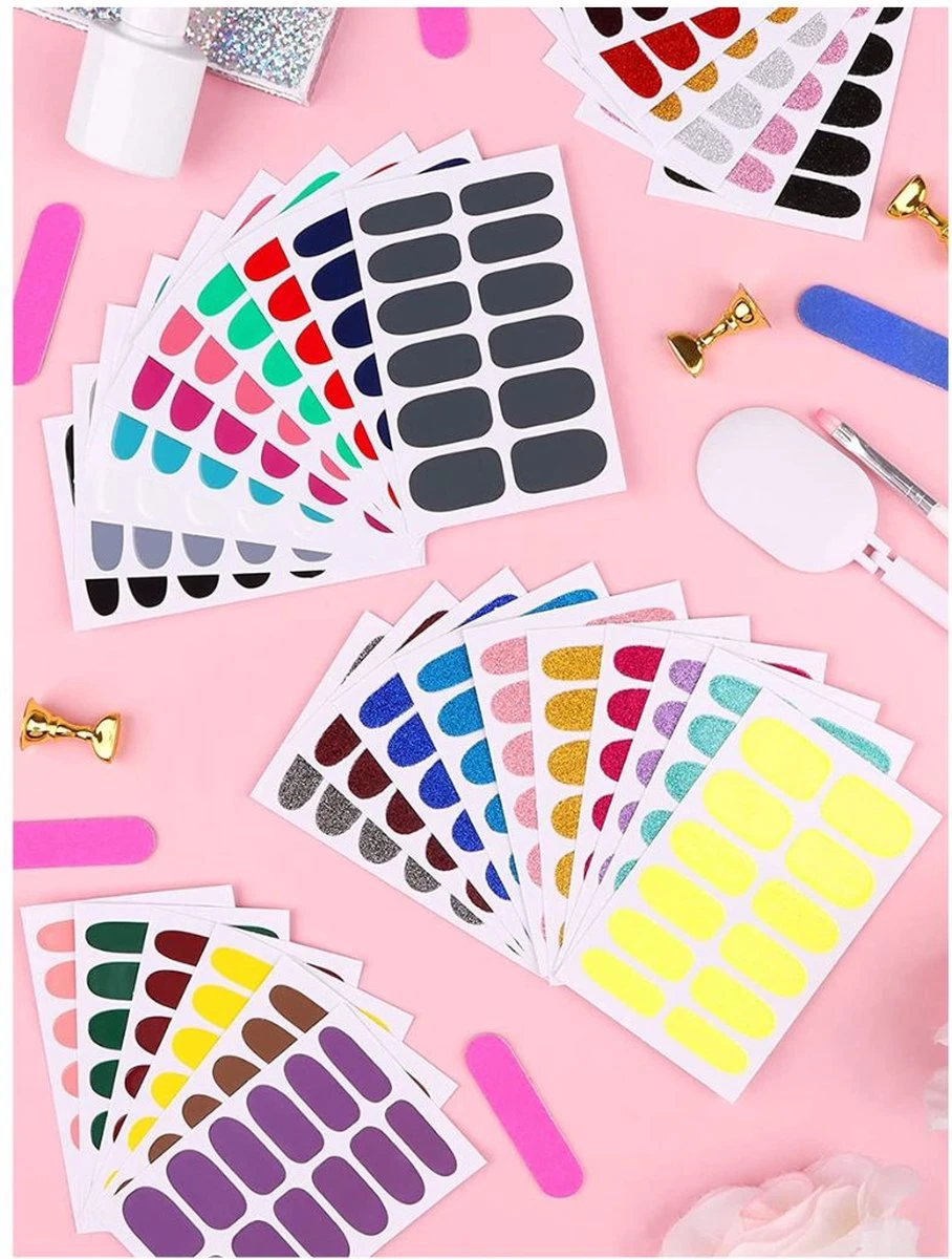 GUAPÀ® Nagelstickers & Nail Wraps - Nail Art - Nagel Folie - Diverse Kleuren Nail Wrap - 32 Vellen Nagelstickers Neon | Nail Wraps Stickers | Neon Nagel Stickers 2 GUAPÀ® Nagelstickers & Nail Wraps - Nail Art - Nagel Folie - Diverse Kleuren Nail Wrap - 32 Vellen Nagelstickers Neon | Nail Wraps Stickers | Neon Nagel Stickers - Afbeelding 2