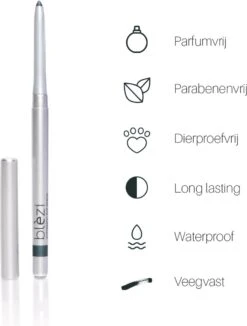Blèzi® Automatic Eye Pencil 25 Emerald Blue - Oogpotlood Waterproof - Groen Blauw 10 Blèzi® Automatic Eye Pencil 25 Emerald Blue - Oogpotlood Waterproof - Groen Blauw -Glam Make-up Verkoop 910x1200
