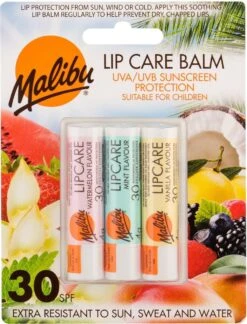 Malibu Lip Care Balm SPF 30 -Glam Make-up Verkoop 916x1200 1