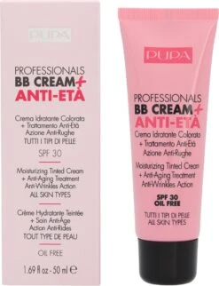Pupa Milano Professionals BB Cream + Anti-Eta - 001 Nude 17 Pupa Milano Professionals BB Cream + Anti-Eta - 001 Nude -Glam Make-up Verkoop 920x1200