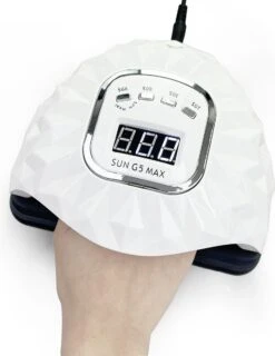 2023 Nageldroger - 200W/45 LEDs - Nagellamp - Nieuw Nageldroger - G5 Roze - Manicure/Pedicure Handen En Voeten - Gellak - Gelnagels - Acrylnagels - Top Coat - Matte Top Coat - Led Nagellamp - Uv Nagellamp - Nagels - Nagellak Droger - Tafellamp -Glam Make-up Verkoop 925x1200