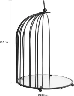 QUVIO Badkamer Organizer Voor Make-up Of Parfum / Organizer Make Up / Organizer Parfum / Organizer Badkamer - Decoratieve Vogelkooi -Glam Make-up Verkoop 925x1200 4