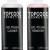 TOPCODE Cosmetics Gellak Remover & Cleaner- 100ml - #MCRM03- Roze Voor Het Veilig Verwijderen Van Gellak