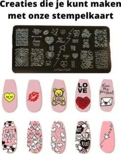 Byama Nagel Stempel - Stempel Set - Nailstamp - Nail Stamp Set - Transparante Jelly Stempel - Nail Art - Nagel Stempel Doorzichtig - Nagel Stempel Silicone - Nagel Kussen - Nagel Stempelplaat - Stempel Nagellak - French Manicure - French Nails - -Glam Make-up Verkoop 945x1200