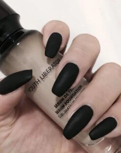 Merkloos ZWARTE KUNSTNAGELS - 24 Stuks Plaknagels - Plaktabs - Wednesday Vibes -Glam Make-up Verkoop 950x1200 1