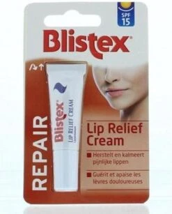 Blistex Lip Relief Cream - 6 Ml - Lippenbalsam -Glam Make-up Verkoop 966x1200 1
