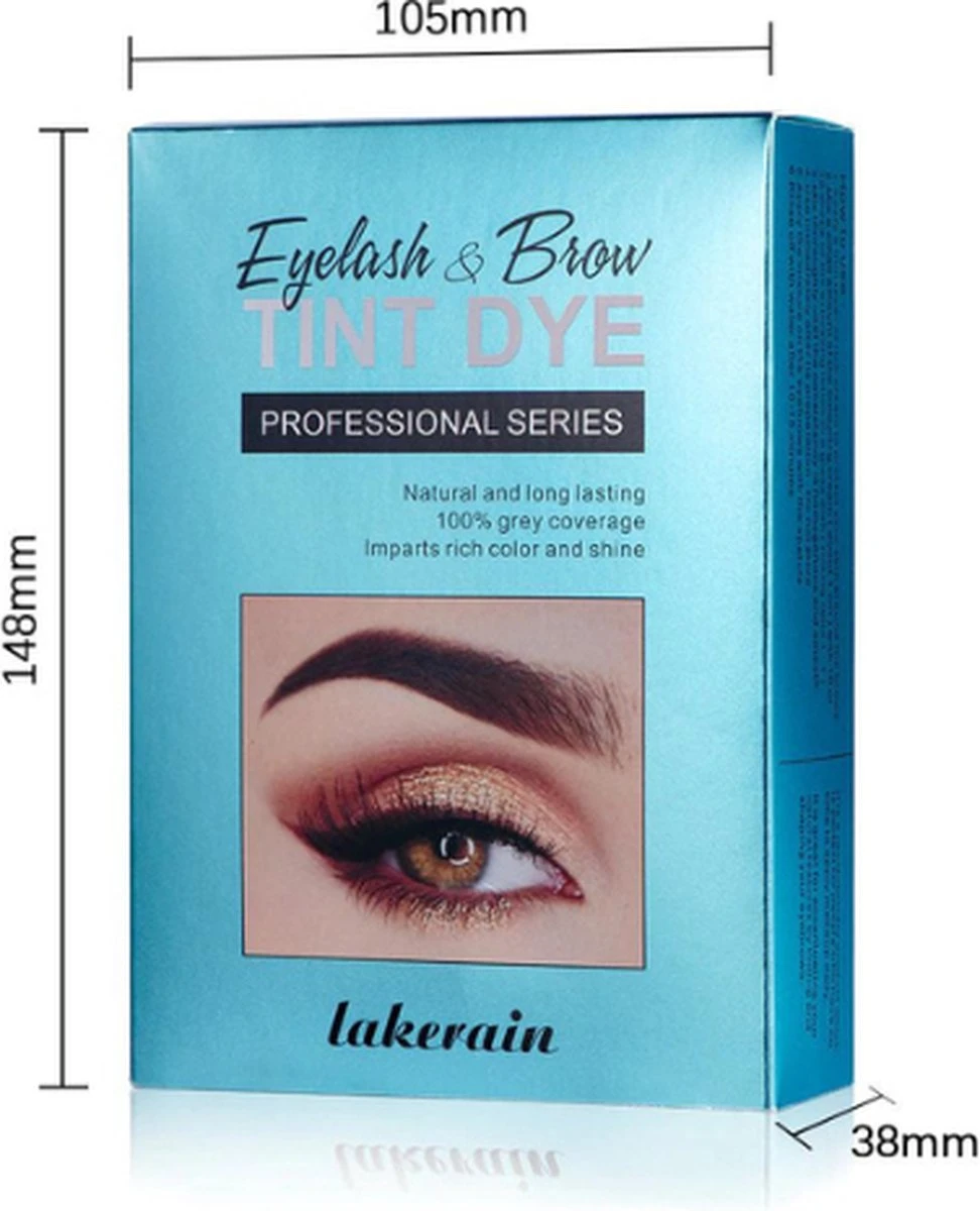 2 In 1 - Henna Wenkbrauwverf En Wimperverf - Bruin - Henna Brows - DIY Henna Brows Kit - Starterspakket Met Vele Extra's - 30 Ml 8 2 In 1 - Henna Wenkbrauwverf En Wimperverf - Bruin - Henna Brows - DIY Henna Brows Kit - Starterspakket Met Vele Extra's - 30 Ml - Afbeelding 8