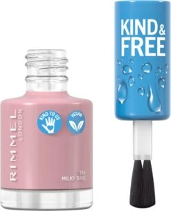 Rimmel London KIND & FREE Vegan Nagellak - 154 Milky Bare -Glam Make-up Verkoop 974x1200