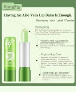 Kiss Beauty Aloë Vera Lip Gel Balm Lipstick - Kleurverandering Langdurige - Hydraterende - Lip Moisturizer Jelly Balm 5 Kiss Beauty Aloë Vera Lip Gel Balm Lipstick - Kleurverandering Langdurige - Hydraterende - Lip Moisturizer Jelly Balm -Glam Make-up Verkoop 991x1200 1